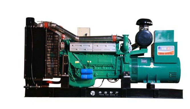 扶风上柴500kw大型柴油发电机组